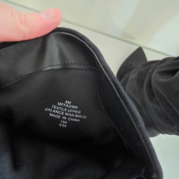 Marc Fisher Black Suede Slouch Boots Size 8M ๐ขโจ - Picture 12 of 16